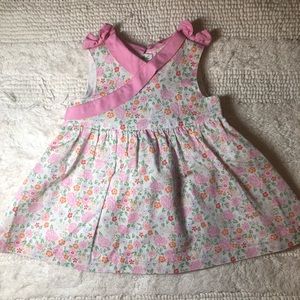 💐 LAURA ASHLEY Dress with Tie Back